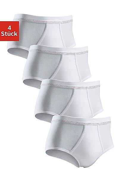 Clipper Slip, (Packung, 4 St.), schlichtes Basic für jeden Tag aus Feinripp günstig online kaufen