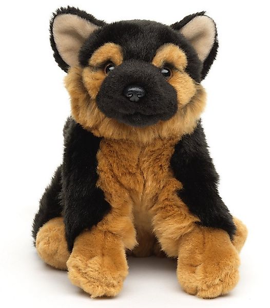Uni-Toys Kuscheltier Dt. Schäferhund Welpe, 19 cm - m./o. Leine - Plüsch-Hu günstig online kaufen
