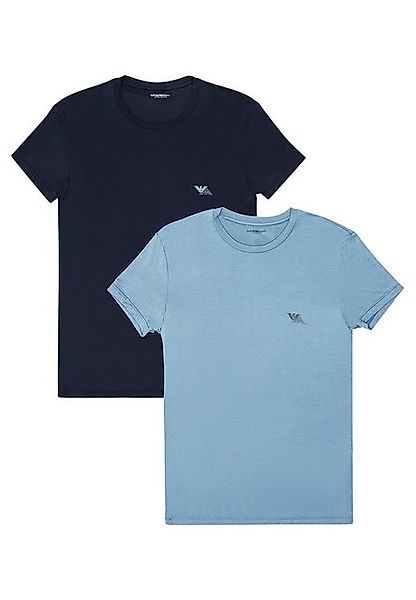 Emporio Armani T-Shirt T-Shirt Kurzarmshirt 2 Pack (2-tlg) günstig online kaufen