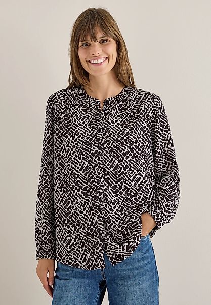 Cecil Langarmbluse mit grafischem Muster günstig online kaufen