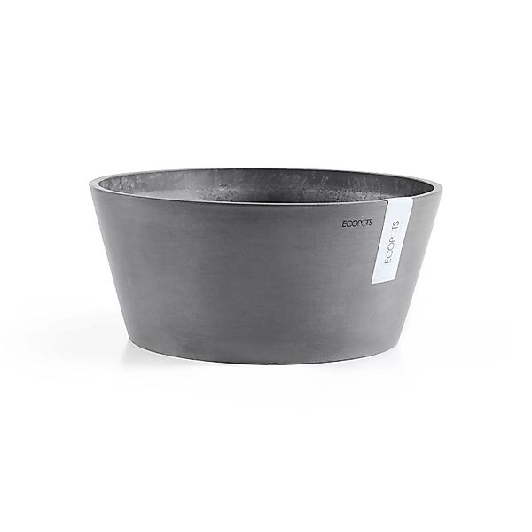 Ecopots Pflanzschale Berlin Ø 50 cm Grau günstig online kaufen