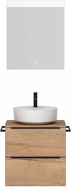 nobilia Badmöbel-Set "Alvene" vormontiert, mit Soft-Close, 2 Stk. tlg. günstig online kaufen