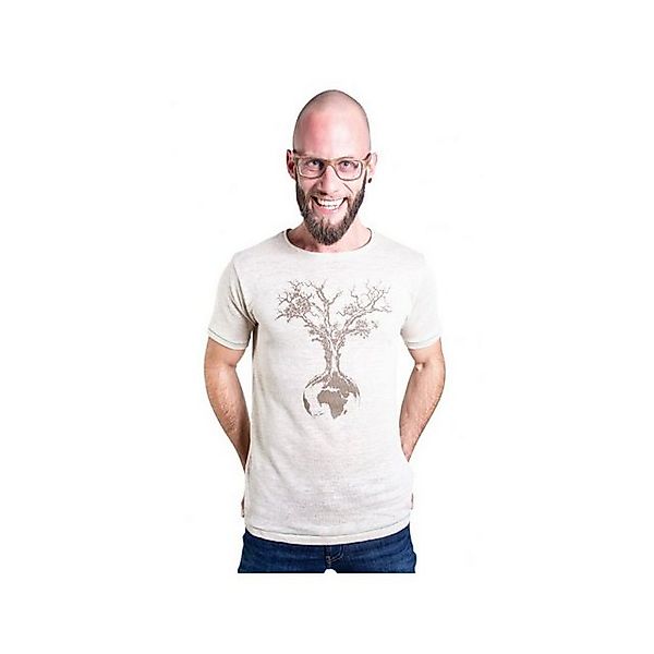 Life-Tree Rundhalsshirt Casual ’für Herren in natur’ (1-tlg., keine Angabe) günstig online kaufen