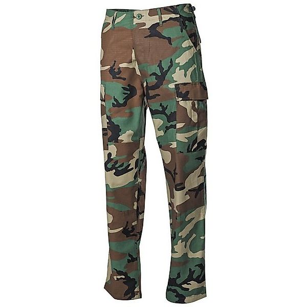 MFH Outdoorhose US Kampfhose, BDU, Rip Stop, woodland XL günstig online kaufen