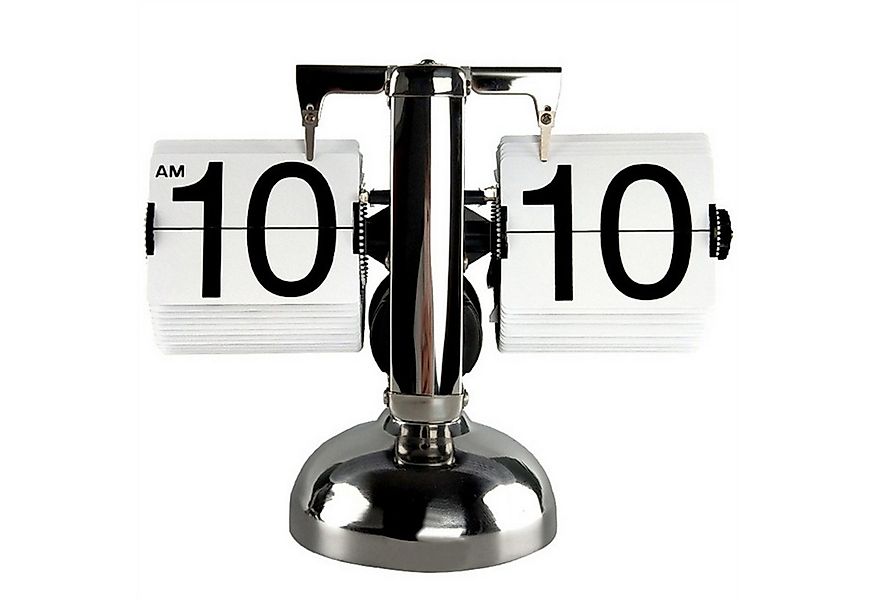 autolock Pendeltischuhr Retro Digital Flip Down Uhr mit internem Zahnradant günstig online kaufen