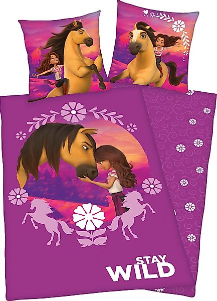 Kinderbettwäsche "Spirit" mit tollem Spirit Motiv günstig online kaufen