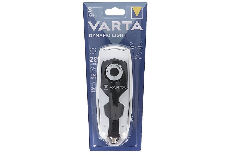 VARTA LED Taschenlampe Varta LED Taschenlampe Power Line, Dynamo Light 28 L günstig online kaufen