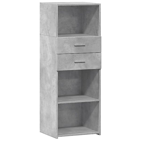 vidaXL Highboard Highboard Betongrau 45x42,5x124 cm günstig online kaufen