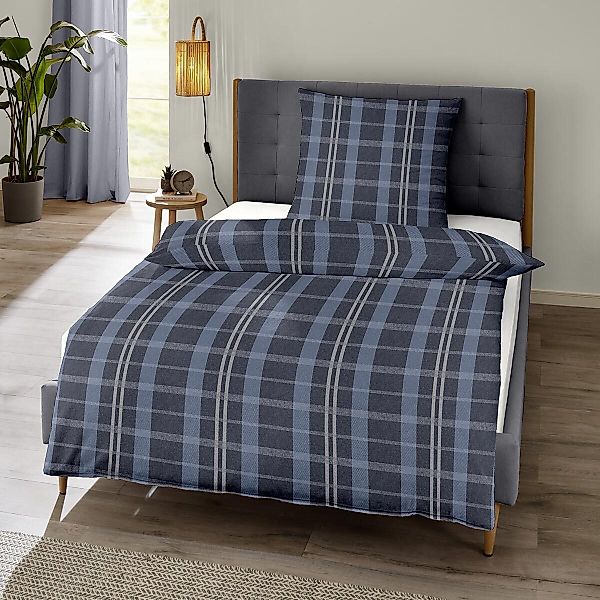 TRAUMSCHLAF Bettwäsche Glasgow, Flanell, 1 teilig, günstig online kaufen