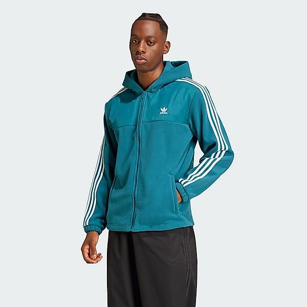 adidas Originals Hoodie ADICOLOR 3-STREIFEN TEDDY FLEECE KAPUZENJACKE günstig online kaufen