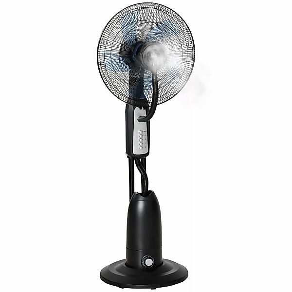 HOMCOM Standventilator mit Wasserzerstäuber 2,8L, Nebelfunktion, verstellba günstig online kaufen