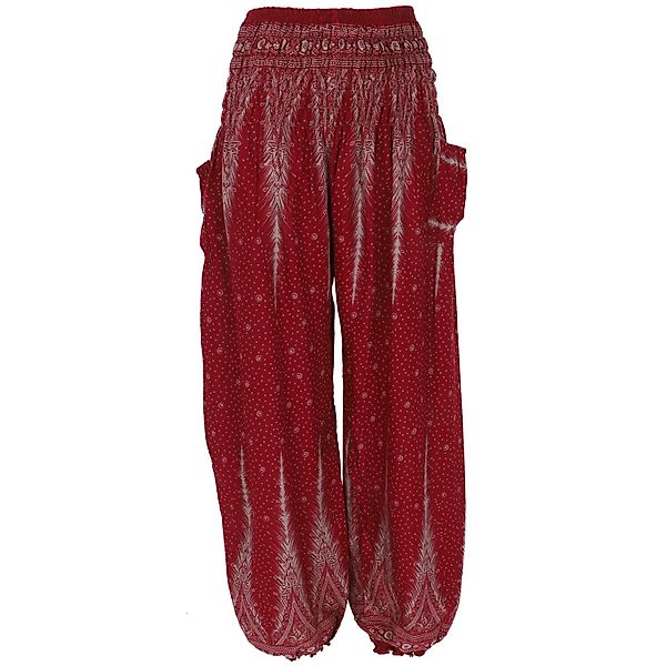 Guru-Shop Relaxhose Luftige Pluderhose, Boho Sommerhose günstig online kaufen