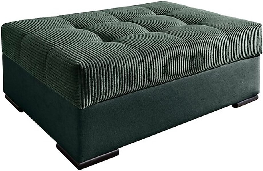 COLLECTION AB Hocker »Josy, B: 98 cm« individuell zu kombinieren, Federkern günstig online kaufen