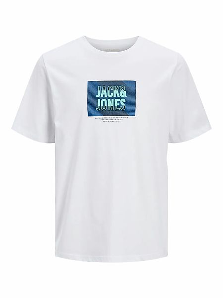 Jack & Jones PlusSize Rundhalsshirt "JJHUDSON TEE SS CREW NECK PLS" günstig online kaufen