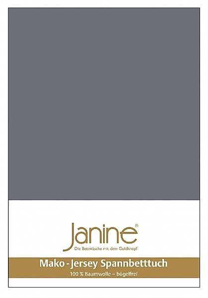 Janine Spannbettlaken MAKO-FEINJERSEY 5007, Mako-Jersey, Gummizug: günstig online kaufen