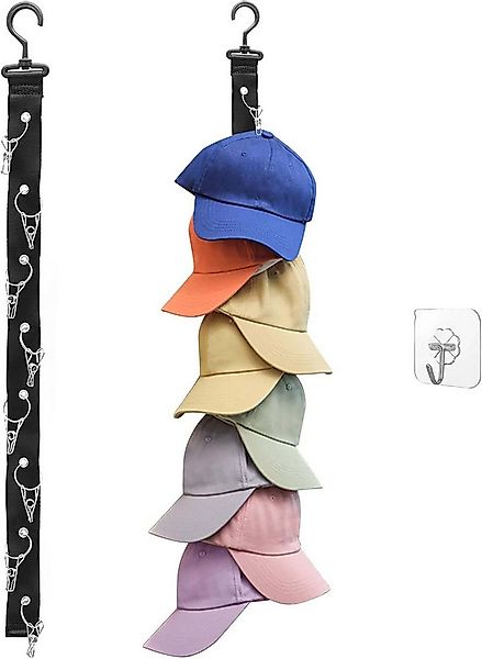 Coonoor Garderobenhaken Kappenhalter,Baseball Kappen,Cap Halterung,Tür Rück günstig online kaufen