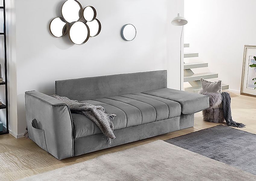 Jockenhöfer Gruppe Schlafsofa "Rick, B: 188 cm, Liegefl. 86x200 cm" mit Bet günstig online kaufen