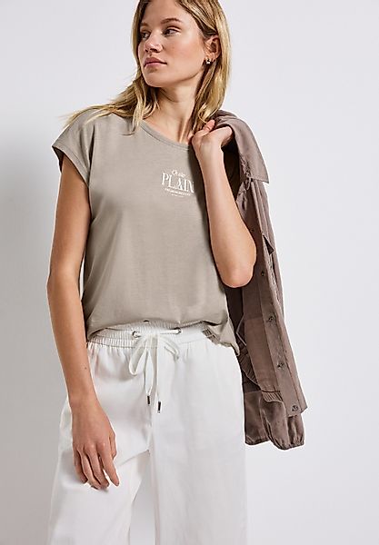 STREET ONE Shirttop mit Wording Print günstig online kaufen