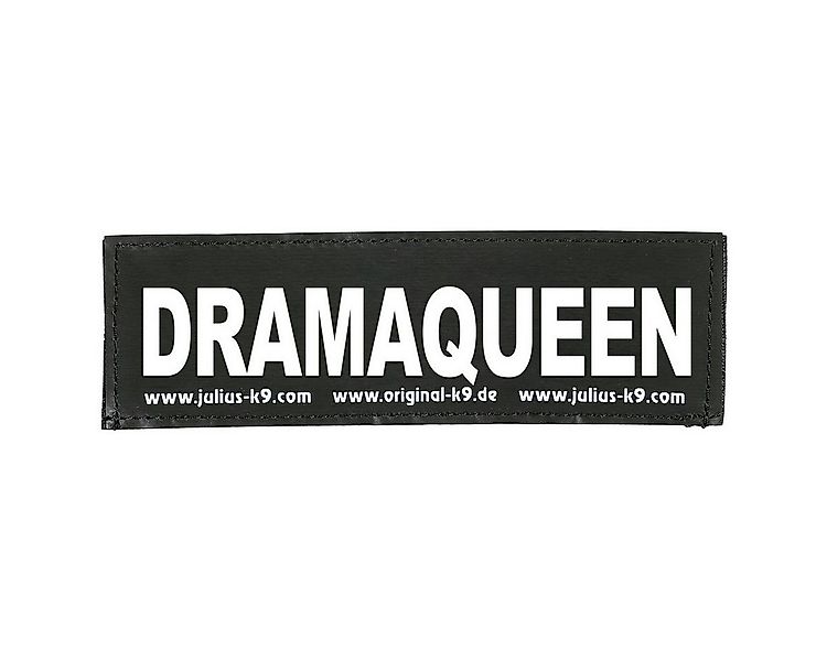 Julius-K9 Hunde-Powergeschirr 2 Klettsticker "Drama Queen" günstig online kaufen