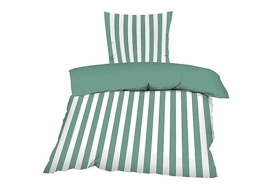 Casa Colori Bettwäsche Renforce Wendebettwäsche 135x200 cm, Renforce, 2 tei günstig online kaufen