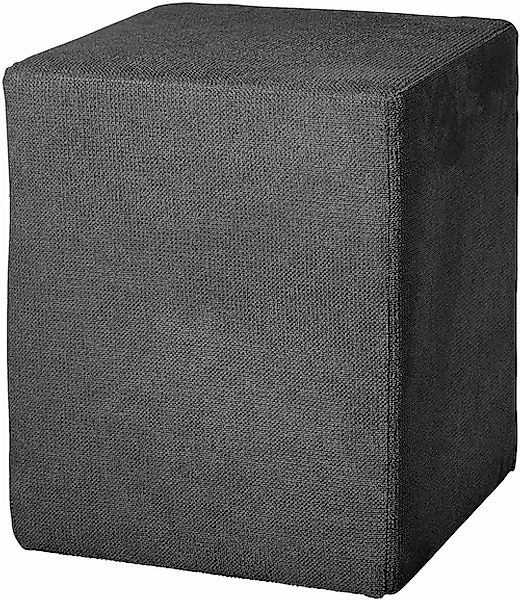 Home affaire Polsterhocker Polsterhocker eckig, stoffbezogen günstig online kaufen