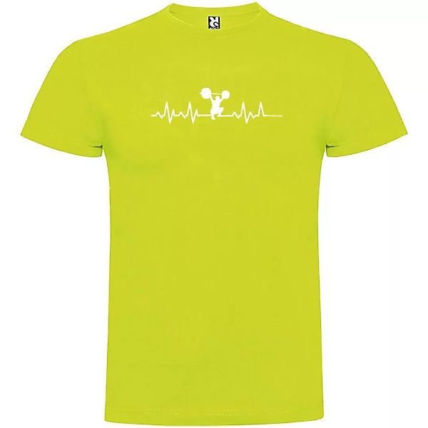 Kruskis Fitness Heartbeat Kurzärmeliges T-shirt S Light Green günstig online kaufen