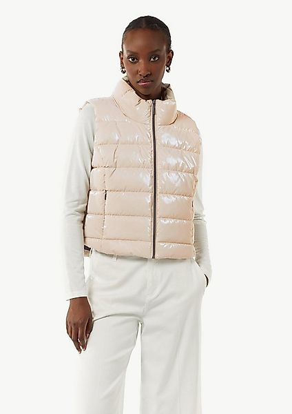 comma Outdoorjacke Outdoor-Weste Glänzende Weste mit Steppung günstig online kaufen