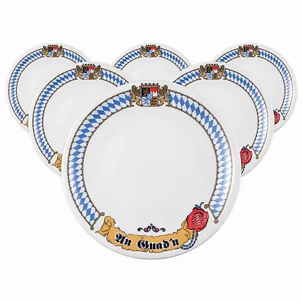 Seltmann Weiden Frühstücksteller »Frühstücksteller Compact Bayern ø 19 cm 6 günstig online kaufen