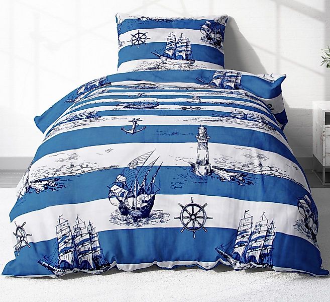 Heubergshop Bettwäsche, Renforcé, 2 teilig, 135x200cm günstig online kaufen