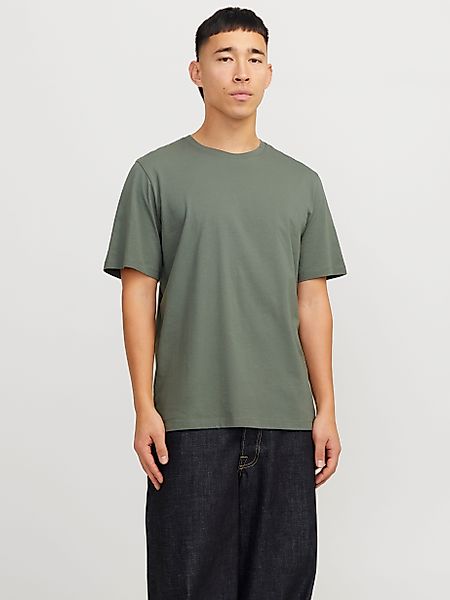 Jack & Jones Rundhalsshirt JJEORGANIC BASIC günstig online kaufen