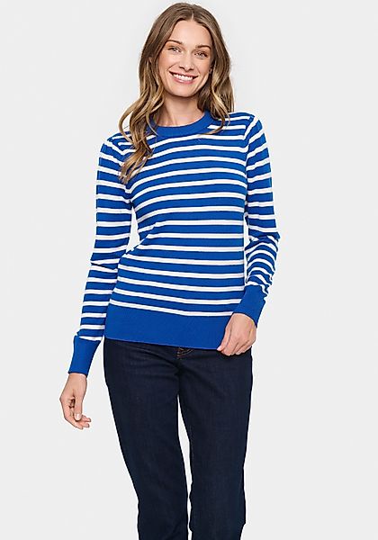 Saint Tropez Rundhalspullover FikamSZ LS günstig online kaufen
