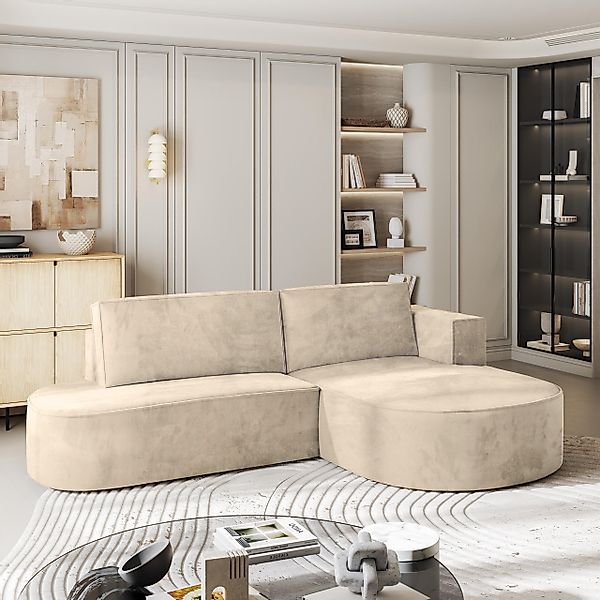 Masseno Ecksofa CORTIO mit Schlaffunktion L-Form, günstig online kaufen