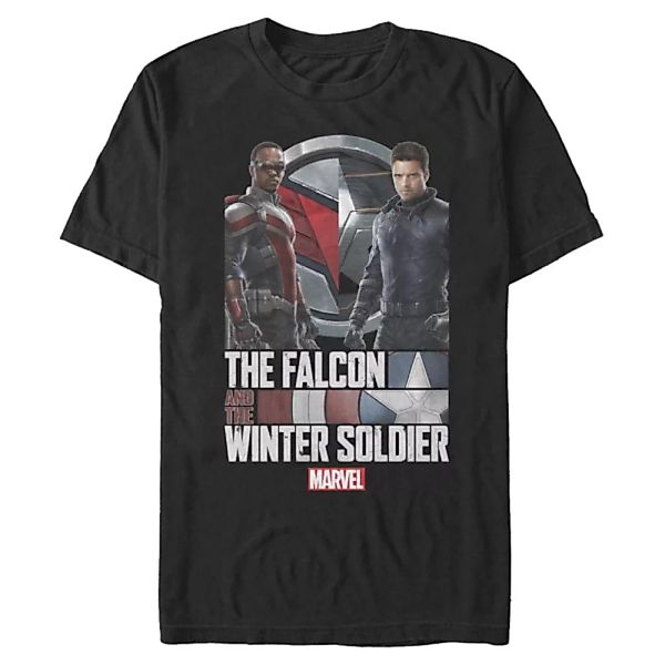 Marvel - The Falcon and the Winter Soldier - Gruppe Photo Real - Männer T-S günstig online kaufen