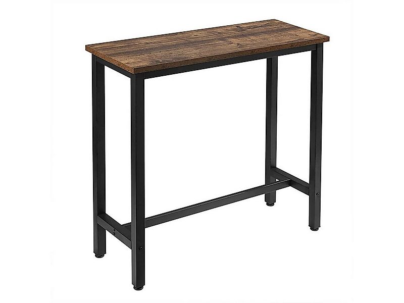 Woltu Bartisch, Bartisch aus Metall, Tischplatte aus MDF, 100x40cm günstig online kaufen