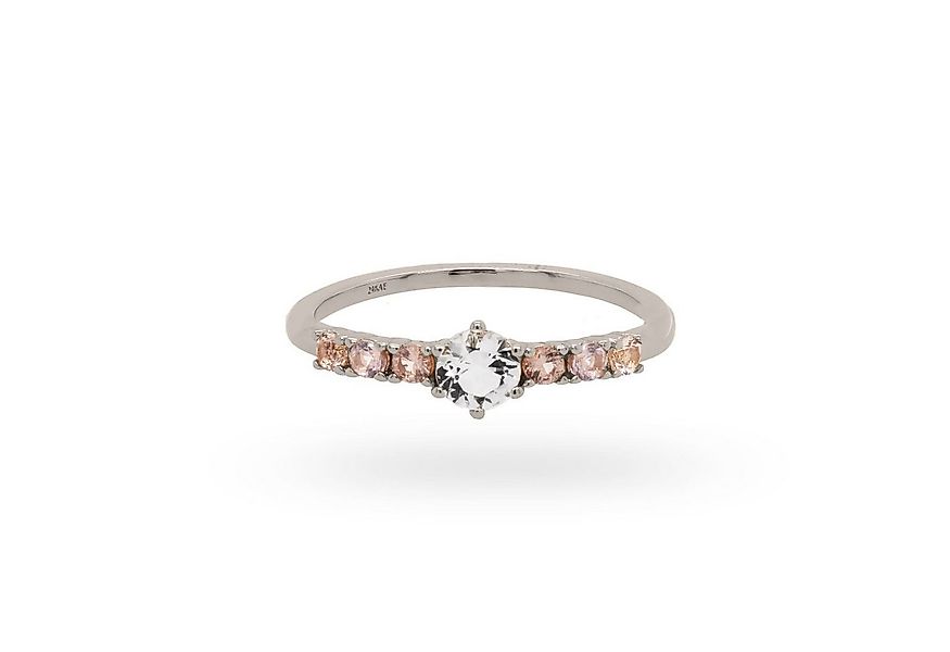 24Kae Fingerring Ring with coloured Stones 925er Sterlingsilber günstig online kaufen