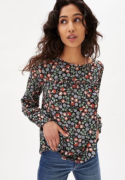 Aaire Mimose Blooms - Damen Bluse Aus Lenzing Ecovero günstig online kaufen
