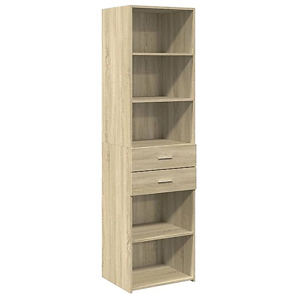 vidaXL Highboard Sonoma-Eiche 50x42,5x185 cm Holzwerkstoff 3281457 günstig online kaufen