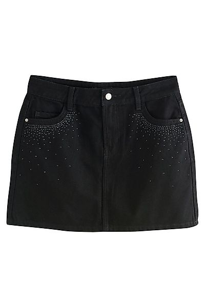Next Minirock Jeans-Minirock mit verzierter Tasche (1-tlg) günstig online kaufen