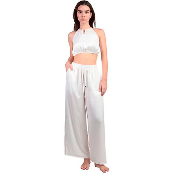 Admas  Overalls Sommerliches Satin-Set Top und Hose Satinee Beach günstig online kaufen
