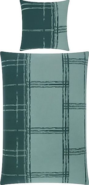 REDBEST Bettwäsche Bettwäsche, Mako-Satin, Satin Streifen günstig online kaufen