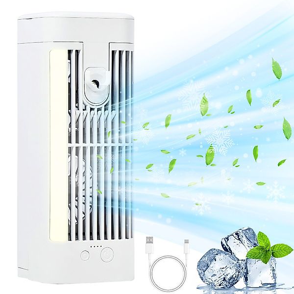 RWEUOQ Ventilatorkombigerät Ventilatorkombigerät Klimagerät 4-in-1 Mini günstig online kaufen
