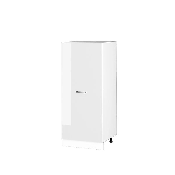 Vicco Hochschrank R-Line Küchenkommode Weiß Hochglanz/Weiß 60 cm günstig online kaufen