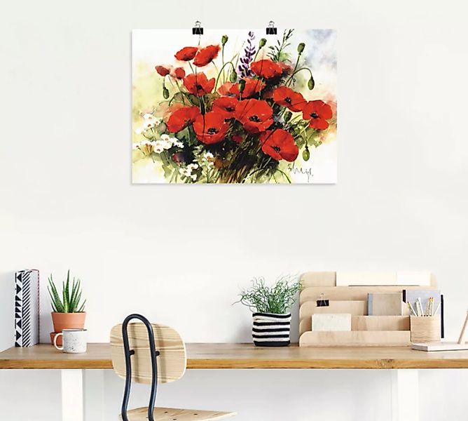 Artland Wandbild »Blumen Zusammenstellung III«, Blumen, (1 St.) günstig online kaufen