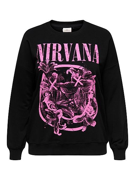 ONLY CARMAKOMA Sweatshirt CARHAVEN L/S O-NECK SWEAT LC JRS günstig online kaufen