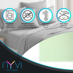 NYVI Spannbettlaken Spannbettlaken DreamScience Winterflausch für günstig online kaufen