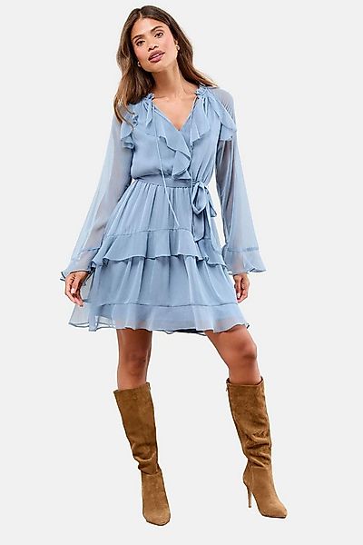 LIPSY Minikleid Lipsy Mini-Etuikleid mit Rüschen, Petite (1-tlg) günstig online kaufen