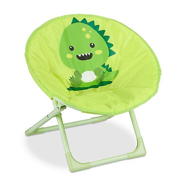 relaxdays Campingstuhl Faltbarer Moonchair für Kinder, günstig online kaufen