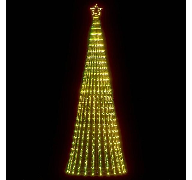 vidaXL Außen-Wandleuchte, LED Weihnachtsbaum 475 LEDs Warmweiß 247 cm günstig online kaufen