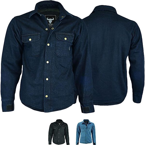 BULLDT Motorradjacke BLD1202 (mit Protektoren) Motorradhemd günstig online kaufen