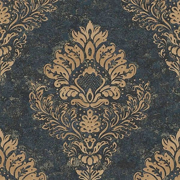 Livingwalls Tapete Barockmuster Grau und Rosa 53 cm x 10,05 m AS-379014 günstig online kaufen